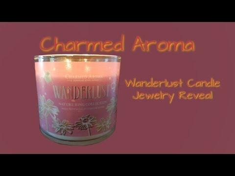 Charmed Aroma - Wanderlust Candle - Sterling Silver Ring Surprise