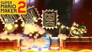 Running Through Levels At Light Speed - SMM2 Speedrun Levels Montage #3