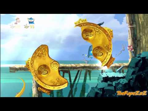 Rayman Origins Walkthrough Sea of Serendipity - Bad Bubbles And Beyond