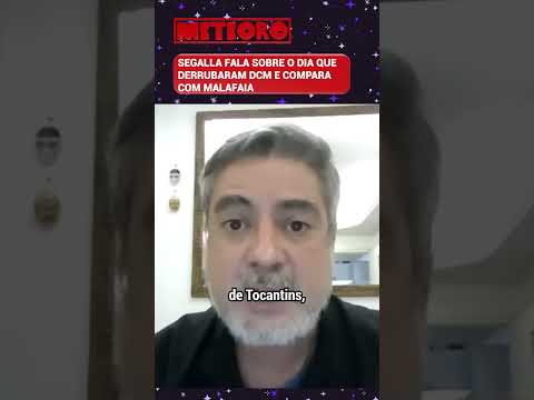 SEGALLA FALA SOBRE O DIA QUE DERRUBARAM O DCM E COMPARA COM MALAFAIA