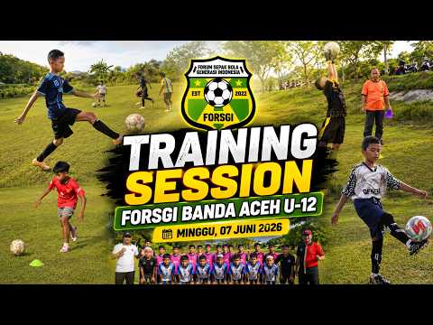 Training Session FORSGI Banda Aceh U-12