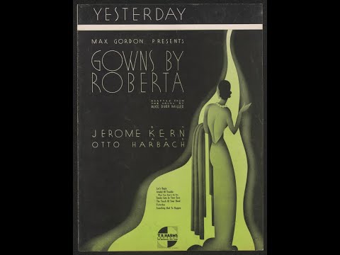 Yesterday (1933)