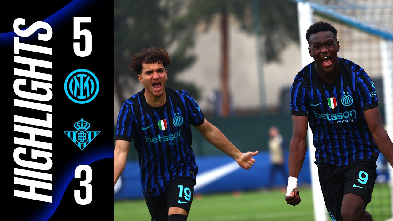Inter U19 vs Real Betis U19 Highlights