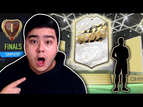 WE PACKED AN *INSANE* ICON MOMENTS FROM RANK 1 FUT CHAMPS REWARDS!