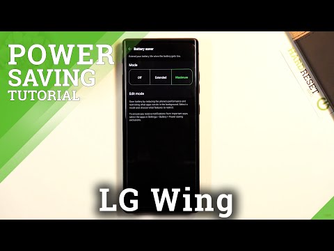 How to Activate Power Saving Mode in LG Wing – Battery Saver