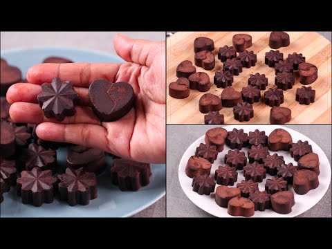 4 INGREDIENTS CHOCOLATE RECIPE | HOMEMADE CHOCOLATE RECIPE | EASY CHOCOLATE RECIPE | N'Oven