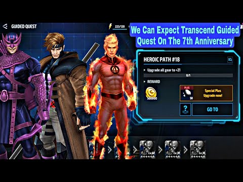 We Can Expect Transcend Guided Quest On The 7th Anniversary - Marvel Future Fight