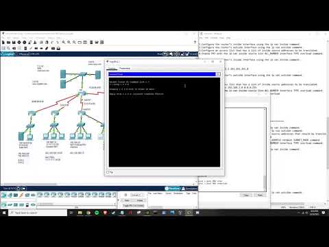 Cisco Packet Tracer NAT Configuration Template Demo