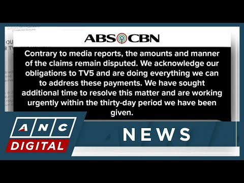 ABS-CBN issues official statement on partnership with TV5 | ANC