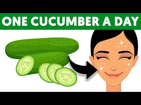 When you eat a cucumber every day, this happens to your body