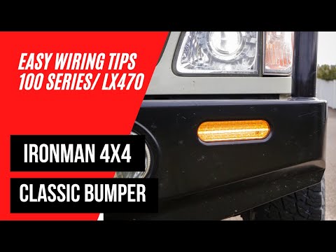 Ironman 4x4 Bumper Wiring Made Easy #100serieslandcruiser #lx470