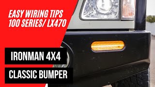 Ironman 4x4 Bumper Wiring Made Easy #100serieslandcruiser #lx470