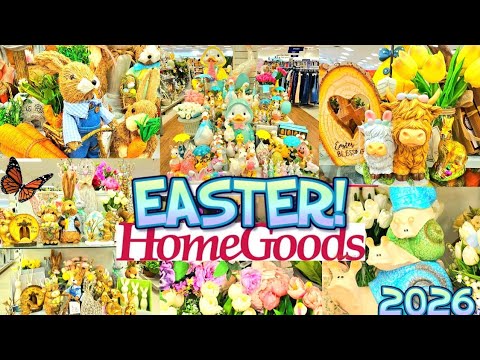 HomeGoods EASTER & SPRING DECOR 2026 🐰🌸 Come Shop with Me!