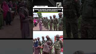 J&K: Women celebrate Raksha Bandhan with security force personnel in Baramulla