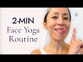 2 Minute Face Yoga That Really Makes A Difference