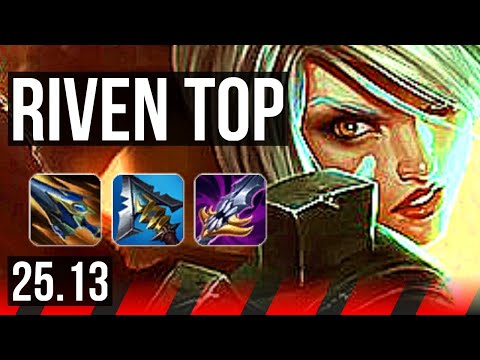 RIVEN vs TRYNDAMERE (TOP) | Comeback | KR Master | 25.13