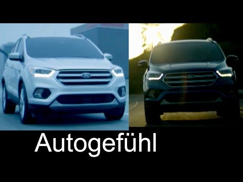 Ford Escape / Ford Kuga 2017 Facelift product update first glimpse