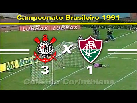 Corinthians 3 x 1 Fluminense - 20 / 04 / 1991