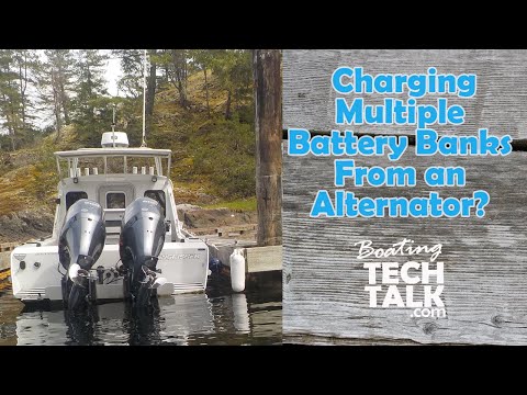 What Is the Best Setup for Charging Multiple Battery Banks From an Alternator?
