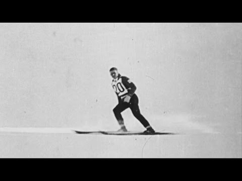 Ski jumping at St Moritz, 1930