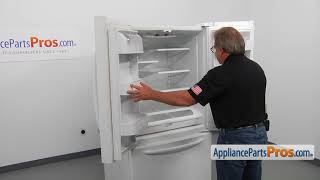 How To: Whirlpool, KitchenAid, Maytag Refrigerator Crisper Pan WP67004515