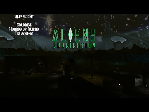 Doom - ALIENS: ERADICATION TOTAL CONVERSION , Knee Deep in the Dead, Hoards of Aliens, No deaths