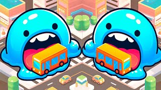 Super Slime - Black Hole Game - All Monsters