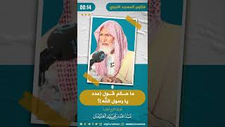 ما حكم قول (مدد يا رسول الله)؟ image