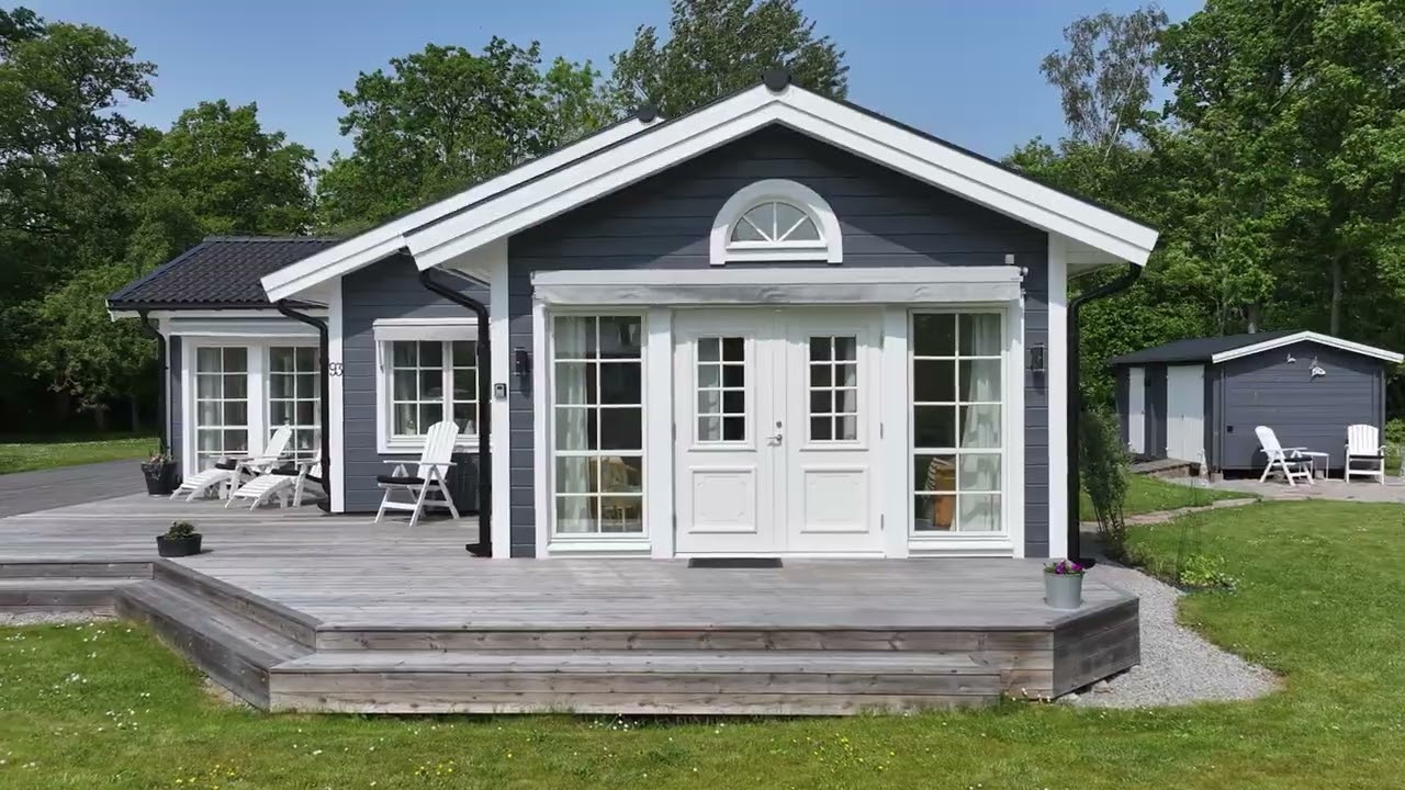 4 rum Vinterbonat fritidshus på Loftagatan 93 Lofta - Djupvik Borgholms kommun - video
