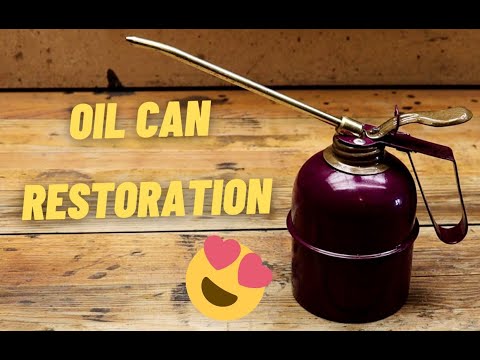 Restoration: Vintage Oiler Can