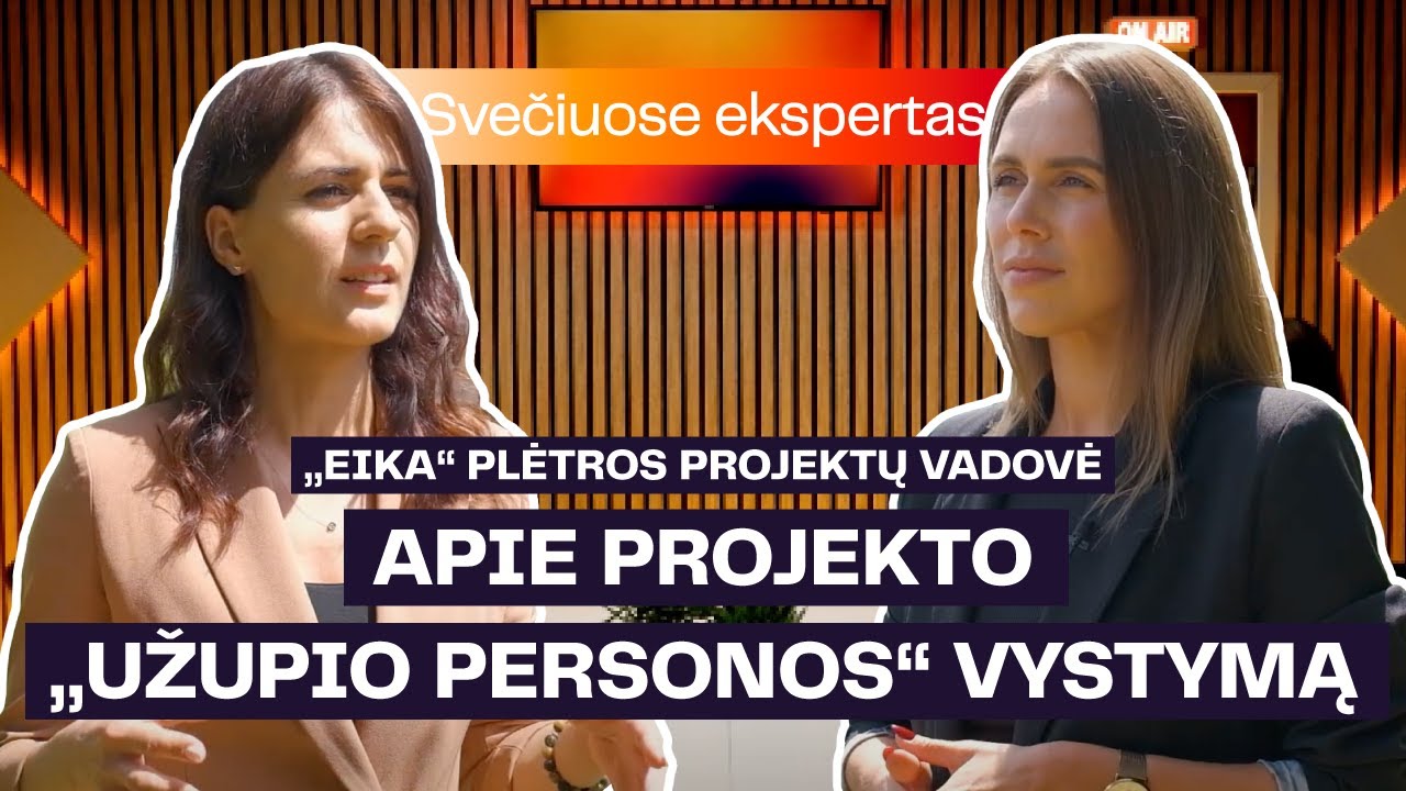 Eglė Karčiauskaitė apie projekto „Užupio personos“ vystymą