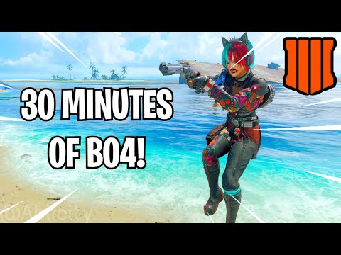 30 Minutes Of One In The Chamber Gameplay On BO4 - Black Ops 4 2022