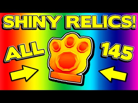ALL 145 SHINY RELIC LOCATIONS!! || Pet Simulator 99 (PS99) - Roblox