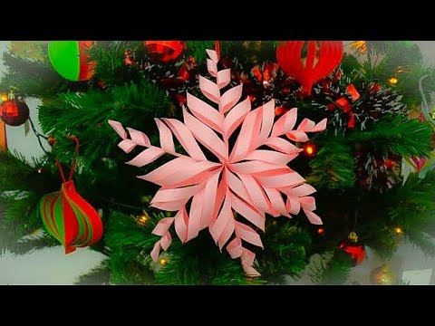 DIY Paper Snowflakes | Easy Christmas Paper Craft Ideas | Paper Snowflakes for Kids