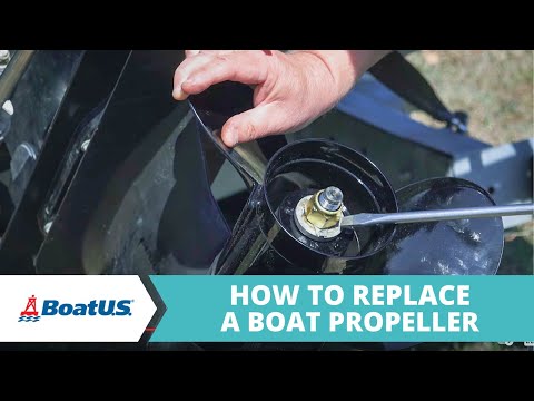 How To Replace a Boat Propeller | BoatUS