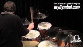 Video thumbnail for Sabian 20" AAX O-Zone Crash Cymbal - Brilliant (22000XB-1112913TT) by Memphis Drum Shop