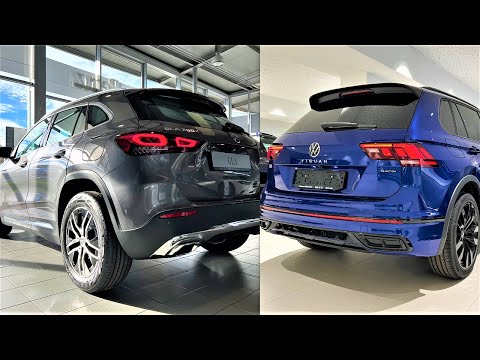 New Mercedes GLA 2023 vs New Volkswagen TIGUAN 2023 - Comparison by Supergimm