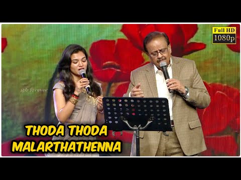 SPB Sings Thoda Thoda Malarnthathenna | S.P.Balasubrahmanyam | SPB Tamil Concert