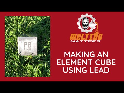 Making an element cube using lead