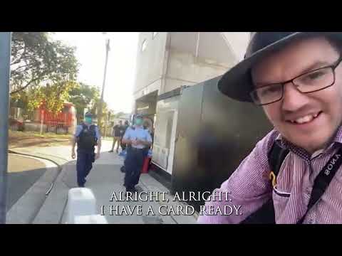 Aussie Cossack asks police to have livestreamer removed from outside his Freedom Ball