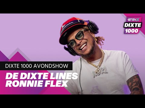 Hoe goed kent RONNIE FLEX zijn OUDE LINES nog? 📜 | Dixte 1000 Avondshow