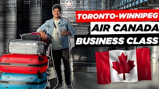 Air Canada - A319 - Business Class - Toronto (YYZ) to Winnipeg (YWG)