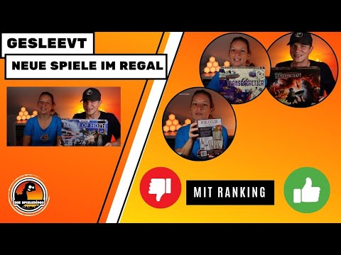 Sleeved - New board games on the shelf - Short overview