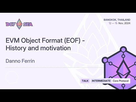EVM Object Format (EOF) - History and motivation preview