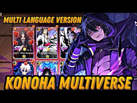 English Version - Konoha Multiverse - Free SP Hero + VIP 84 + 1,9000M Gold + 1M Web Coin & More
