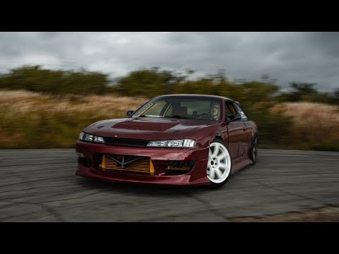 Drifting my S14 in an Abandoned Development