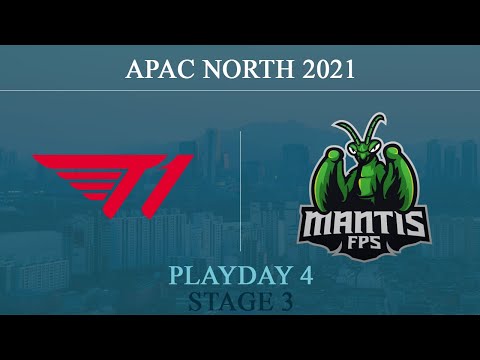 T1 vs mantis @Bank | APAC 2021 - North | T1 vs mantis FPS | 29 September 2021