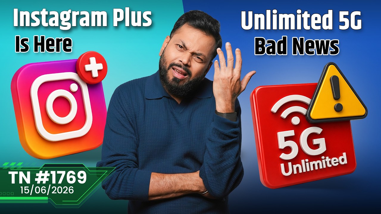OPPO Reno 16 India Launch, OnePlus N6 Coming,No More Unlimited 5G?, Instagram Plus, Pova 8 -#TTN1769