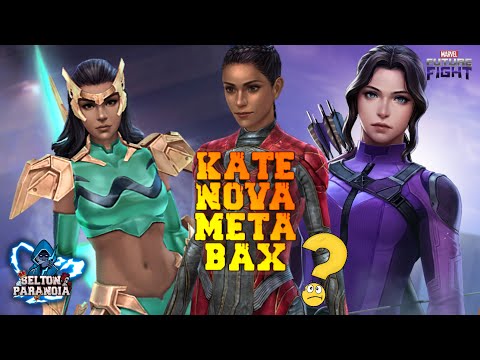 COMPARANDO KATE BISHOP NO TIME DA BAX VELOCIDADE HERÓI - MARVEL FUTURE FIGHT