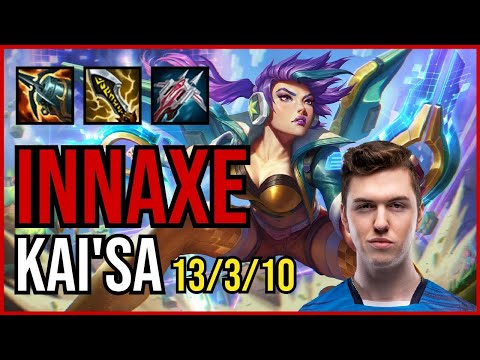 INNAXE - KAI'SA vs XAYAH ADC - EUW Challenger - Patch 11.6